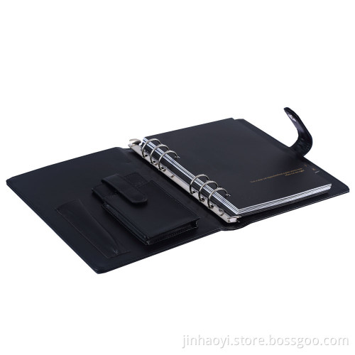 2016 hot sale PU leather organizer planner notebooks / agenda